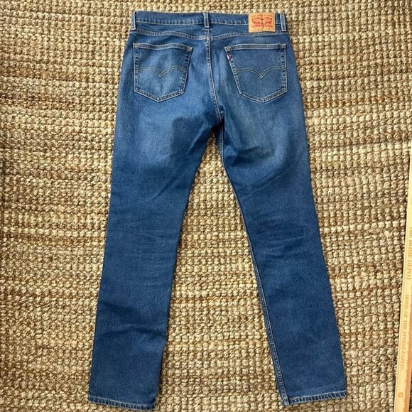 511 Levi’s Men’s Jeans (36x34) Slim Straight Medium Wash - Picture 2 of 6